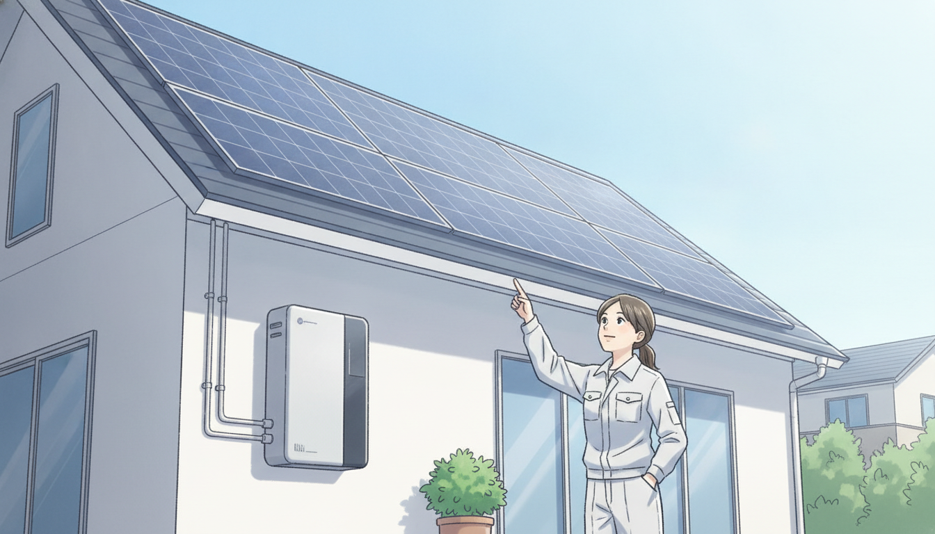 太陽光発電と蓄電池を併用するメリット